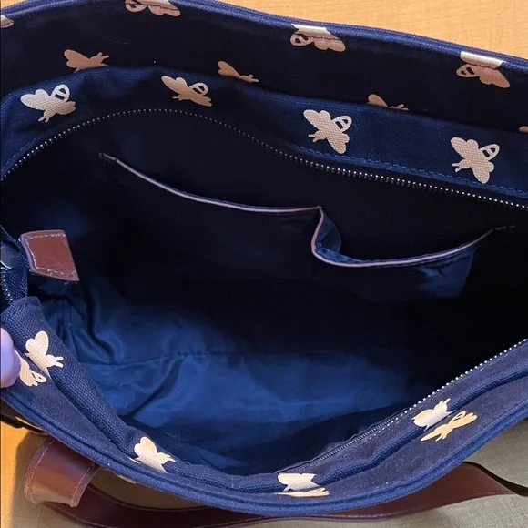 Modcloth campus director bag with bumblebees 🐝 - Picture 2 of 6